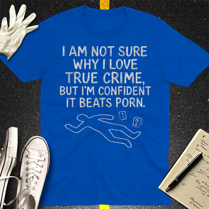 True Crime Addiction T-Shirt - Royal