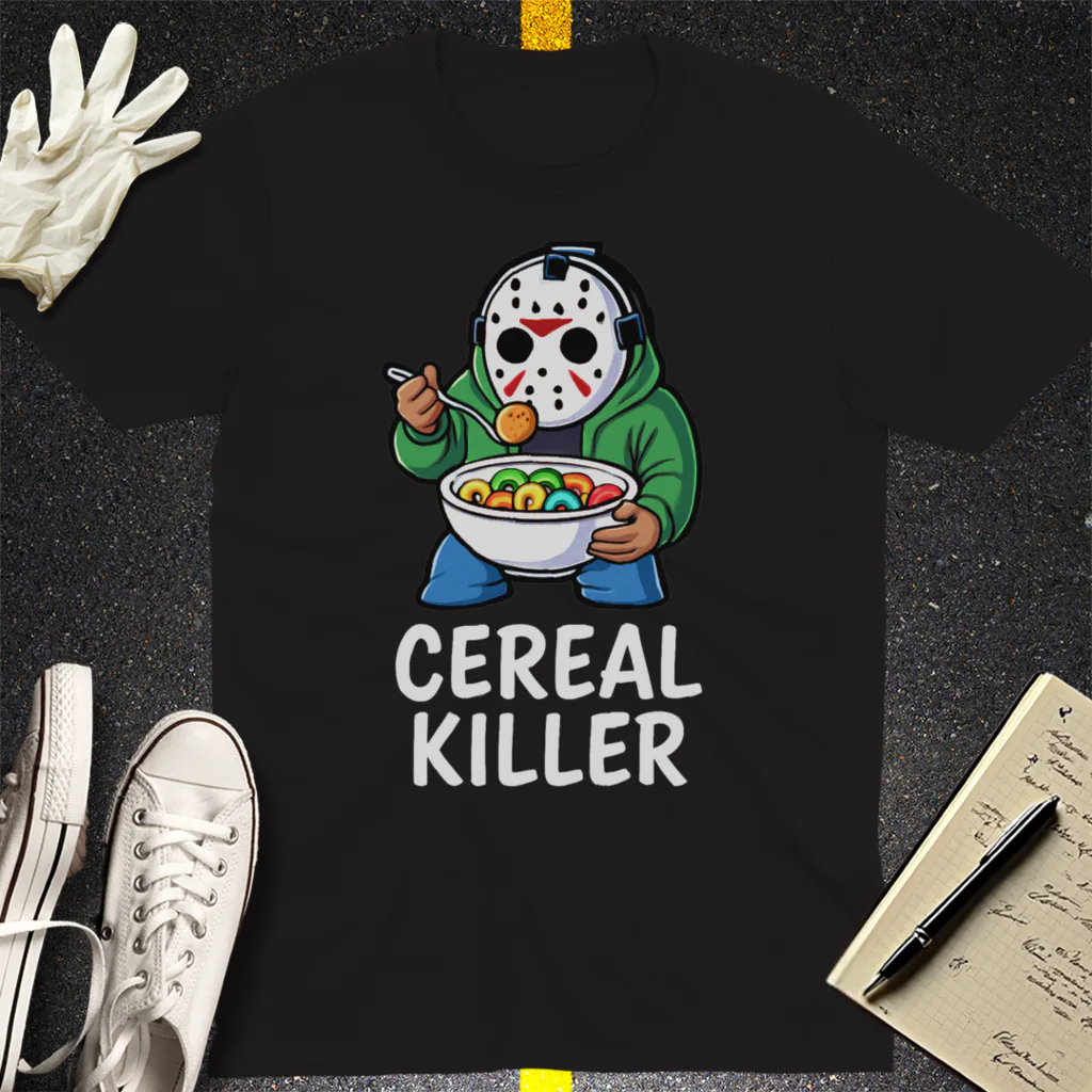 Cereal Killer T-Shirt - Black