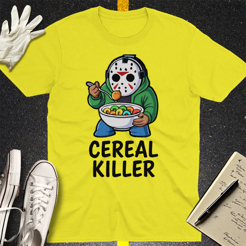 Cereal Killer T-Shirt - Cornsilk