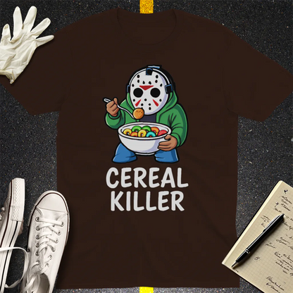 Cereal Killer T-Shirt - Dark Chocolate