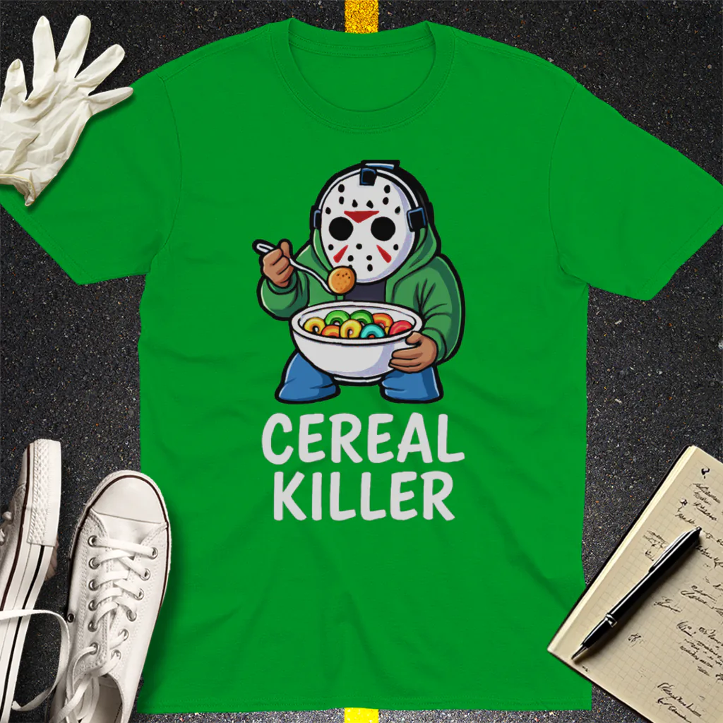 Cereal Killer T-Shirt - Irish Green