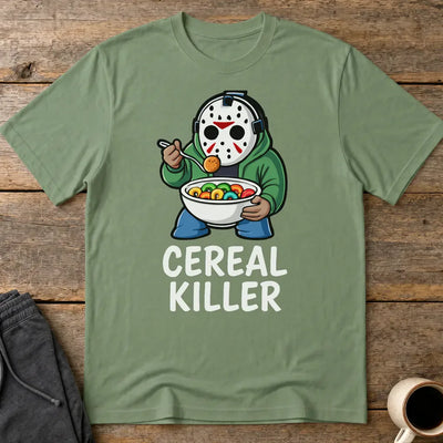 Cereal Killer T-Shirt - Military Green