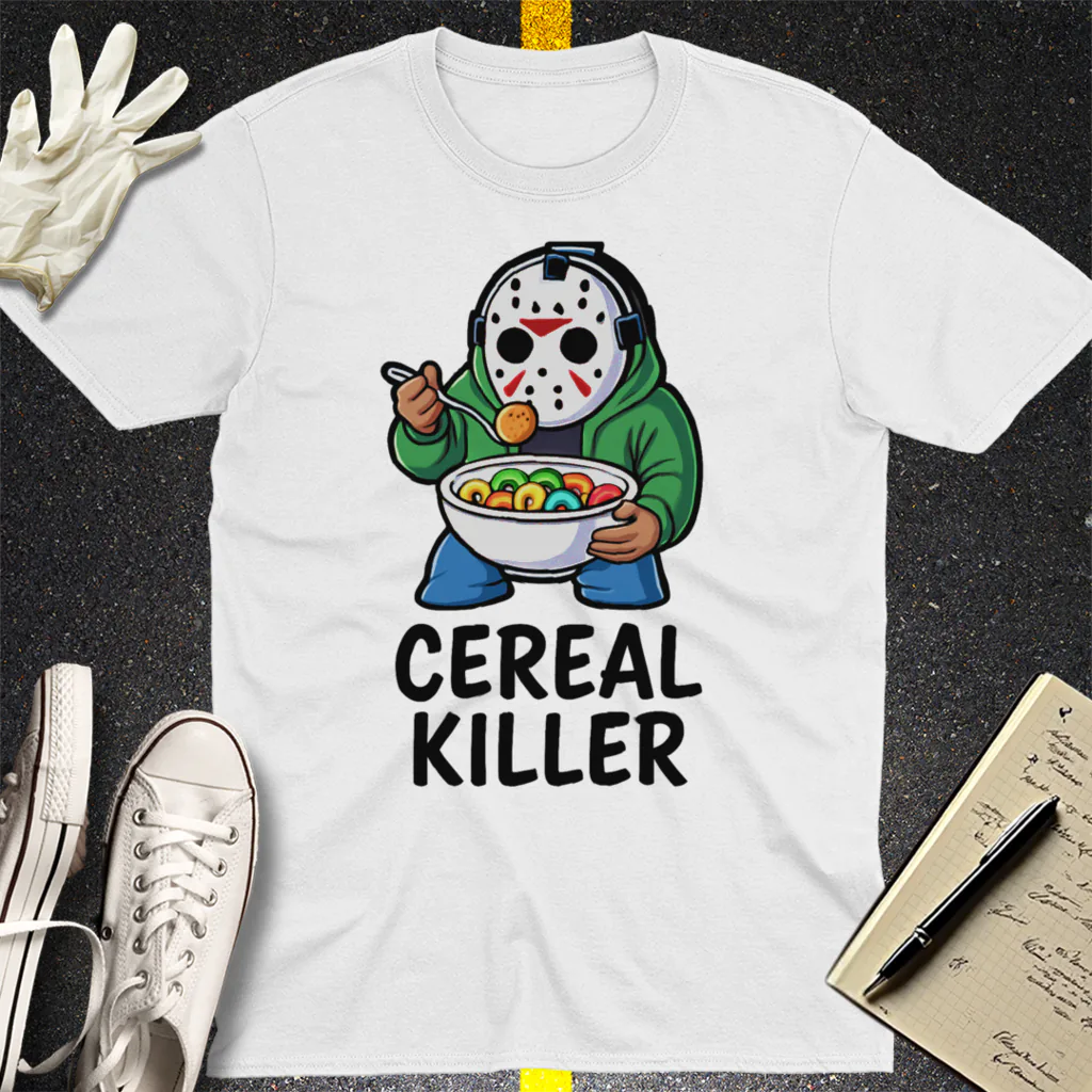 Cereal Killer T-Shirt - White