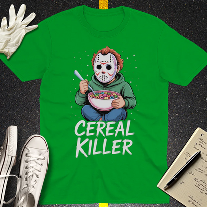 Cereal Killer T-Shirt - Irish Green
