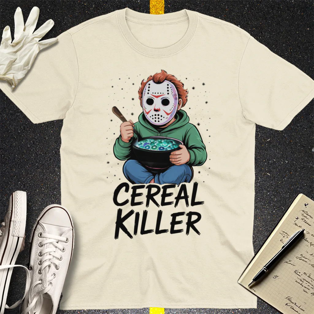 Cereal Killer T-Shirt - Natural