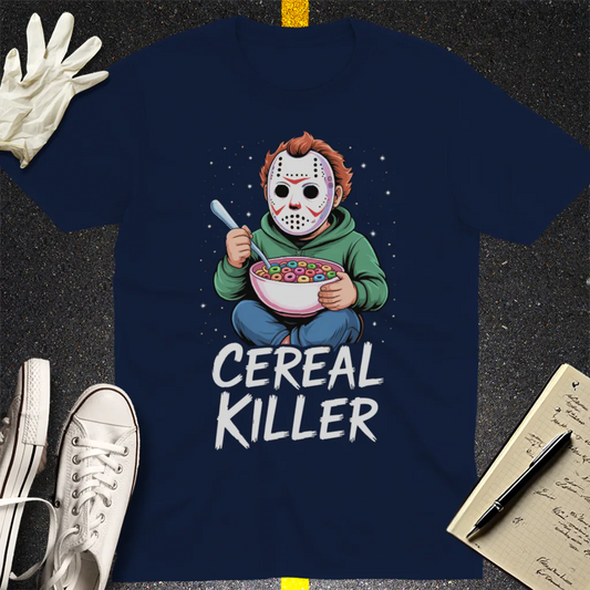Cereal Killer T-Shirt - Navy