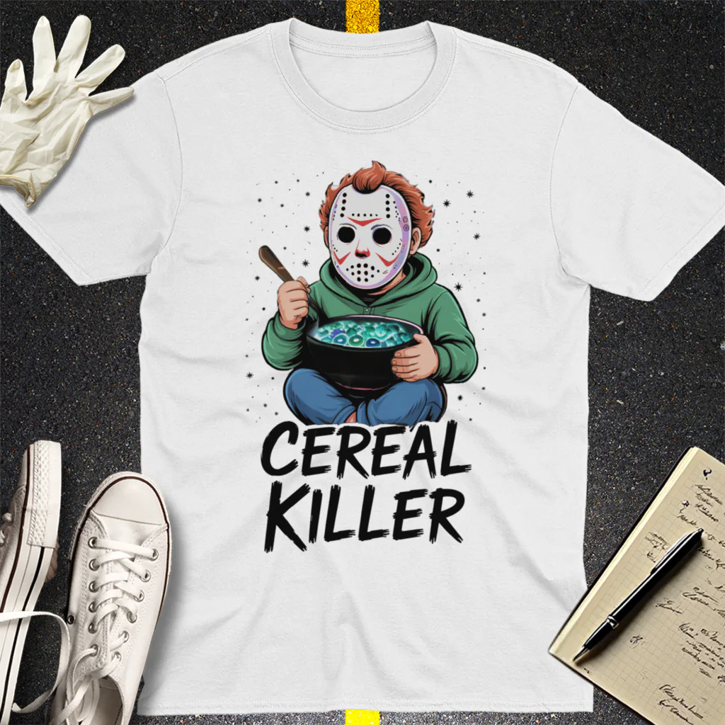 Cereal Killer T-Shirt - White