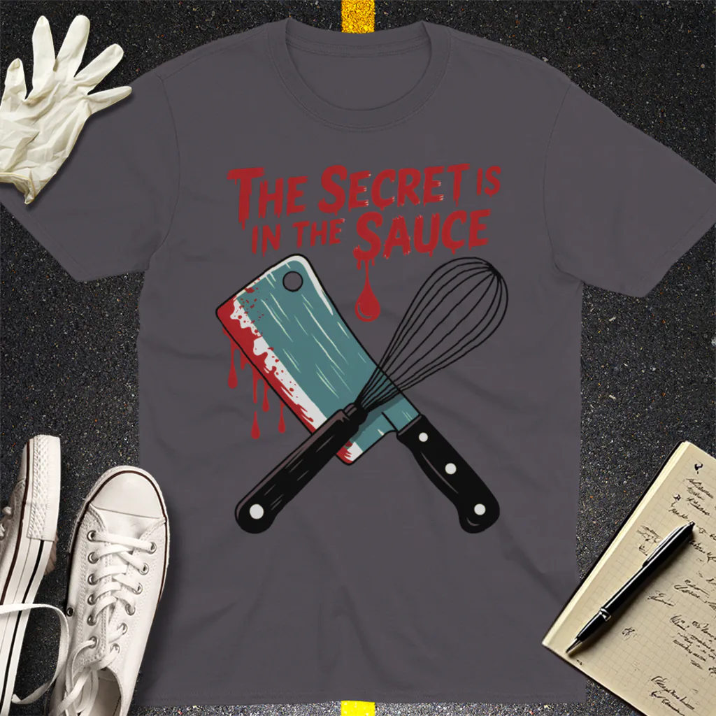 Secret Sauce Killer T-Shirt - Charcoal