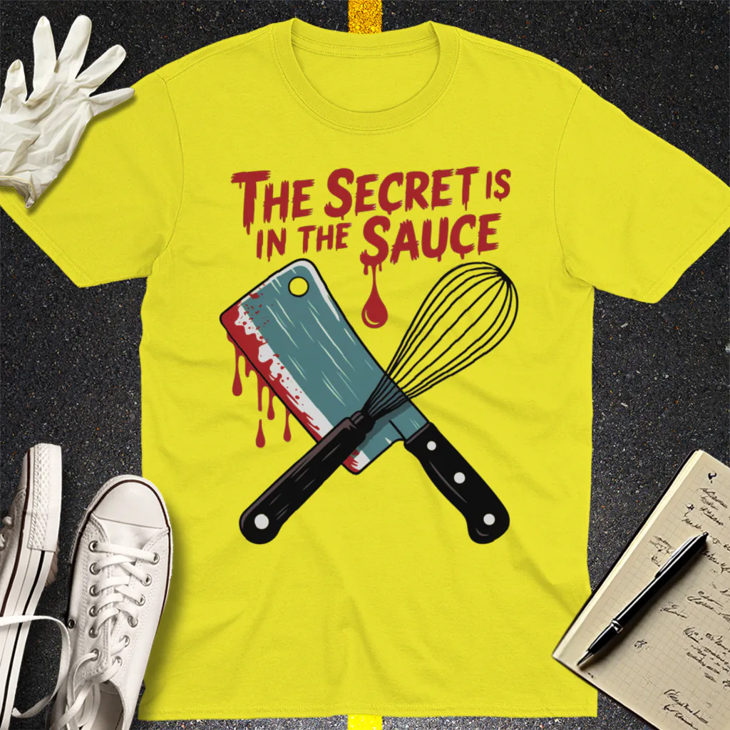 Secret Sauce Killer T-Shirt - Cornsilk