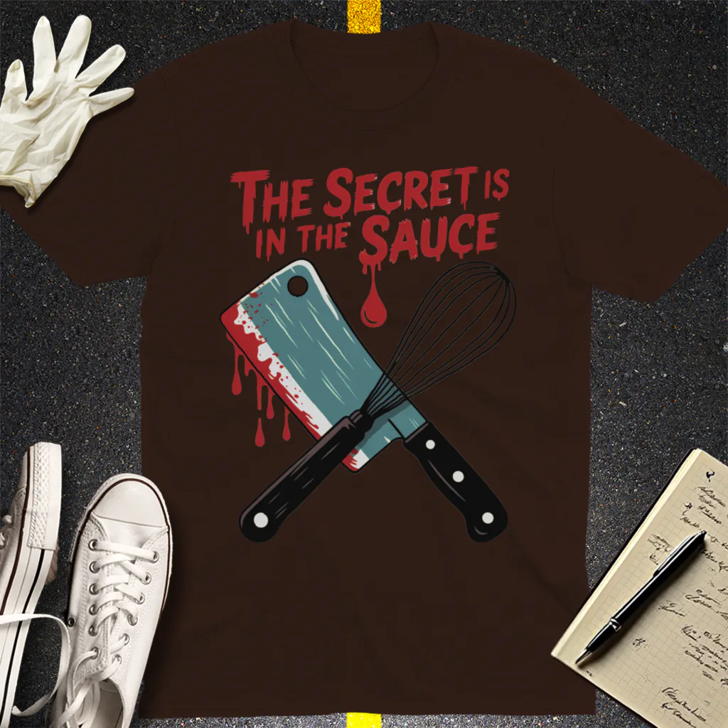 Secret Sauce Killer T-Shirt - Dark Chocolate
