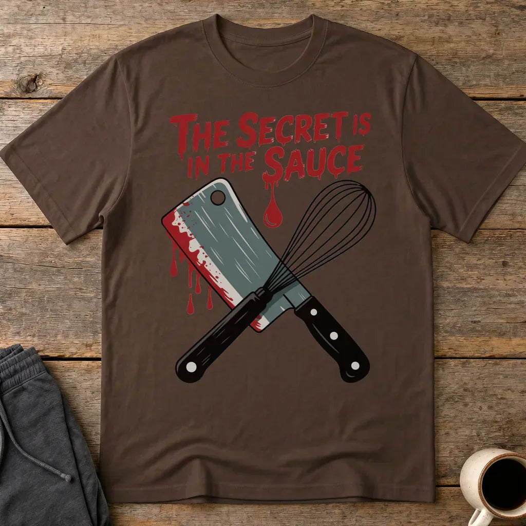 Secret Sauce Killer T-Shirt - Dark Chocolate