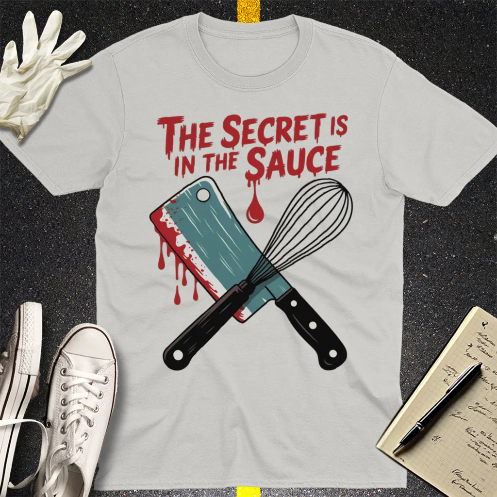 Secret Sauce Killer T-Shirt - Ice Grey