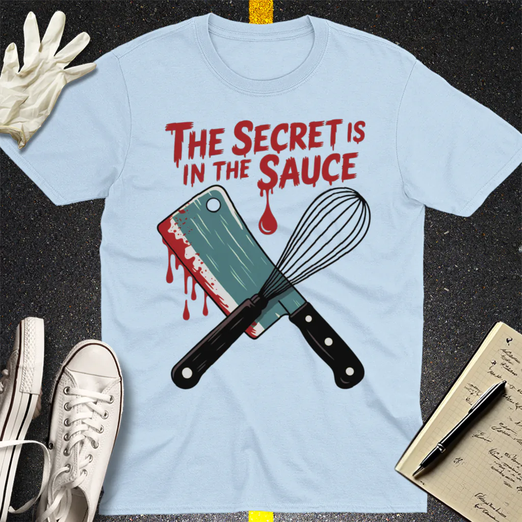 Secret Sauce Killer T-Shirt - Light Blue