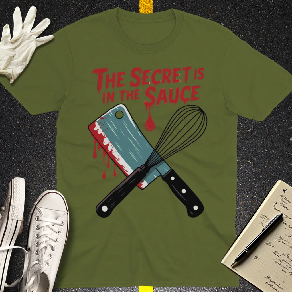 Secret Sauce Killer T-Shirt - Military Green