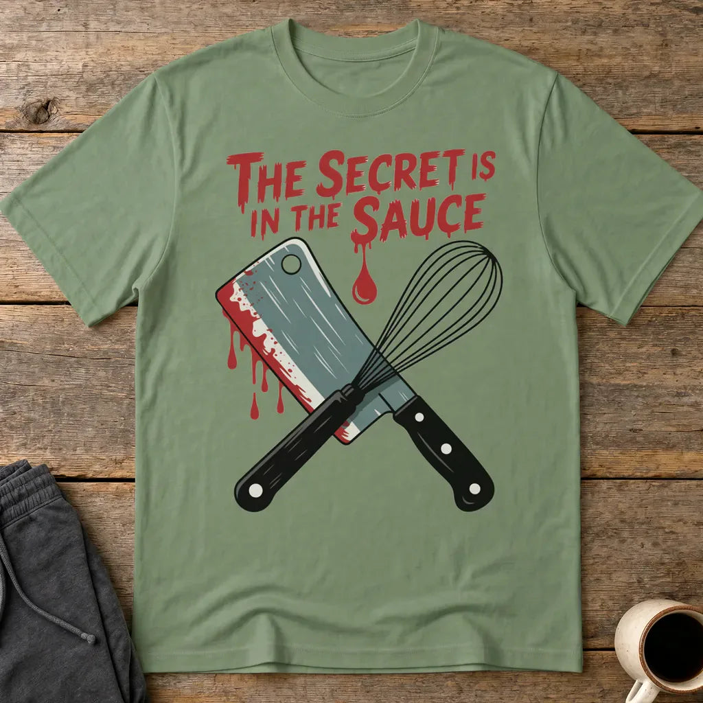 Secret Sauce Killer T-Shirt - Military Green