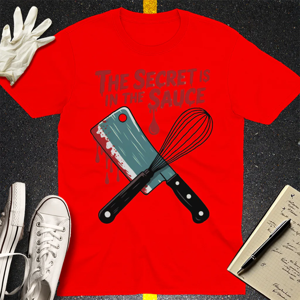 Secret Sauce Killer T-Shirt - Red