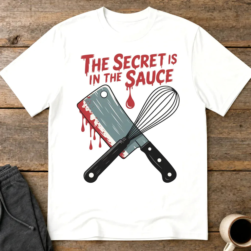Secret Sauce Killer T-Shirt - White