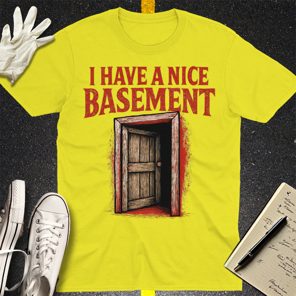 Nice Basement T-Shirt - Cornsilk