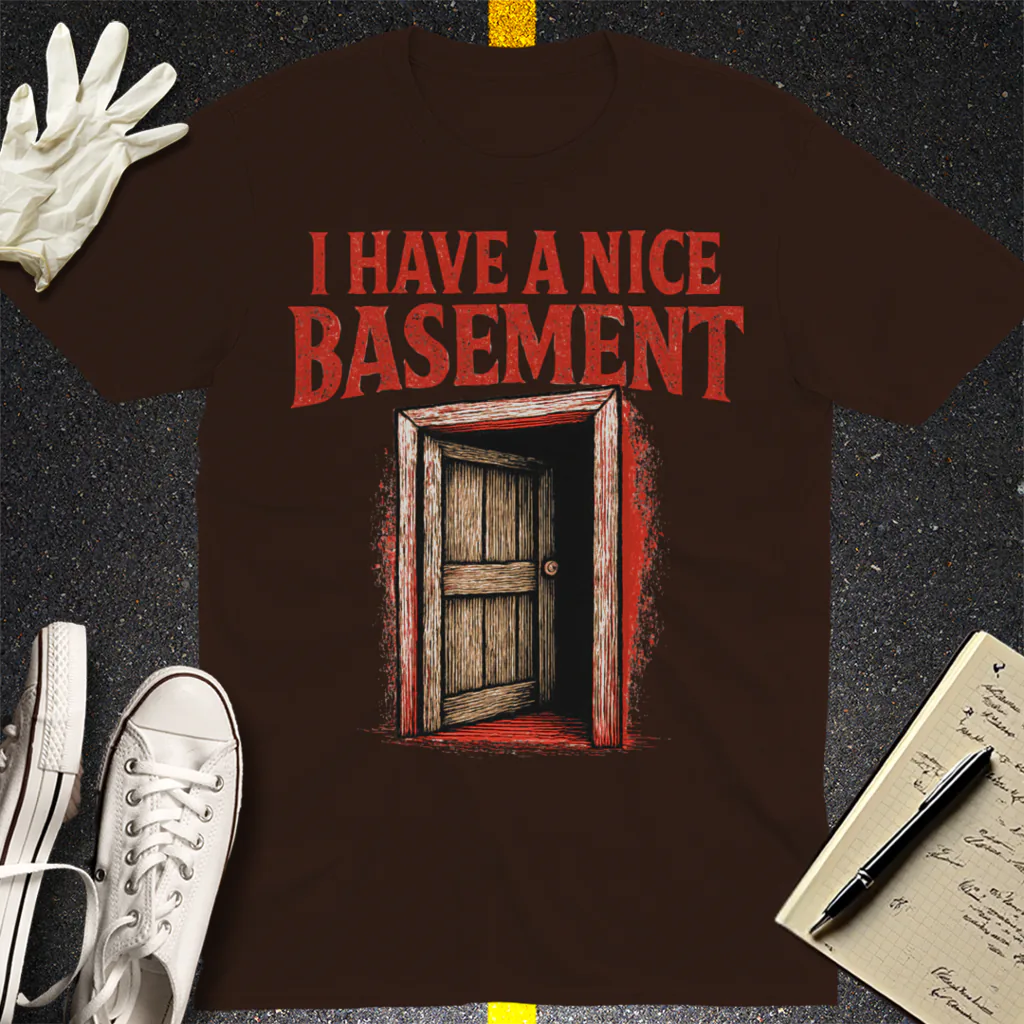 Nice Basement T-Shirt - Dark Chocolate