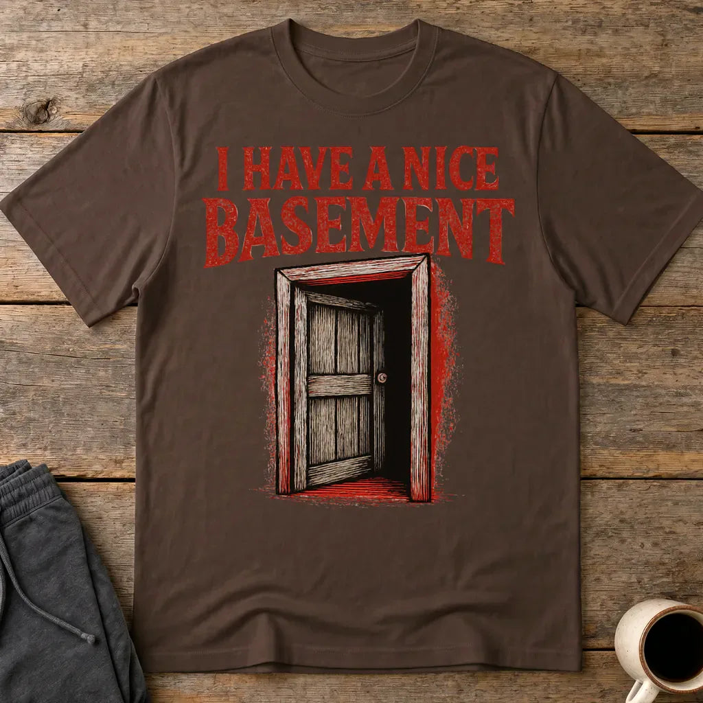 Nice Basement T-Shirt - Dark Chocolate