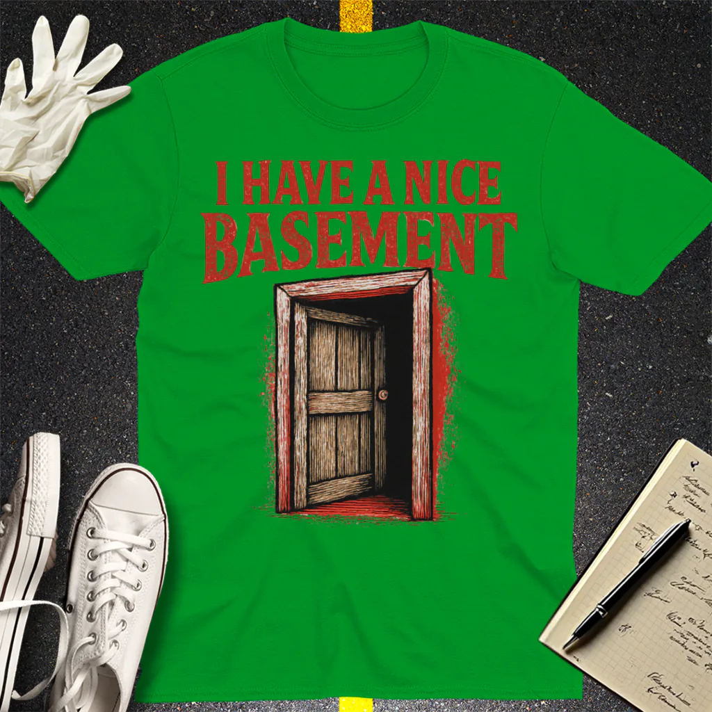 Nice Basement T-Shirt - Irish Green