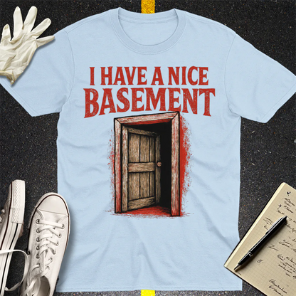 Nice Basement T-Shirt - Light Blue