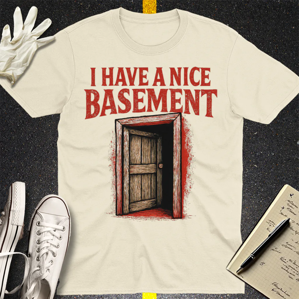 Nice Basement T-Shirt - Natural