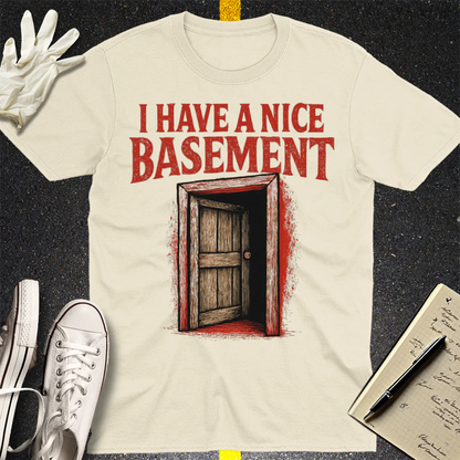 Nice Basement T-Shirt - Natural