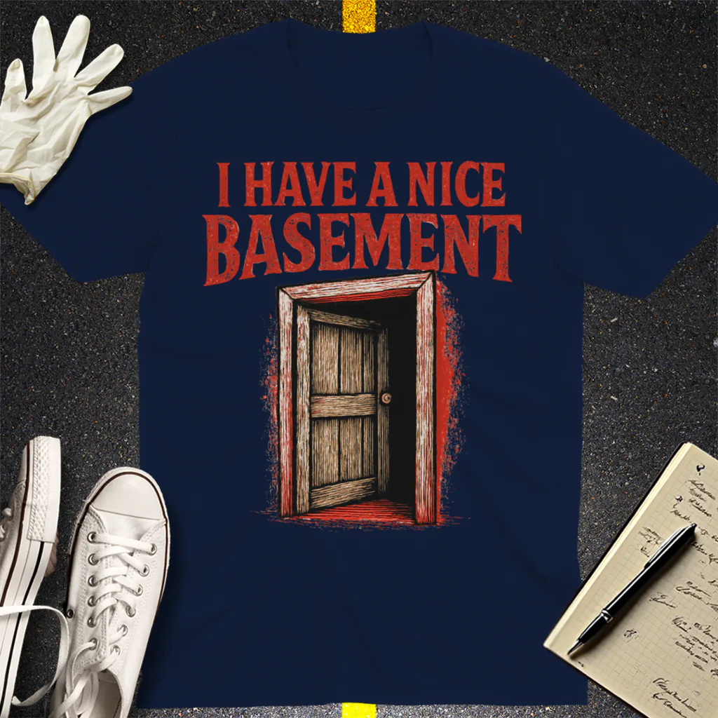 Nice Basement T-Shirt - Navy