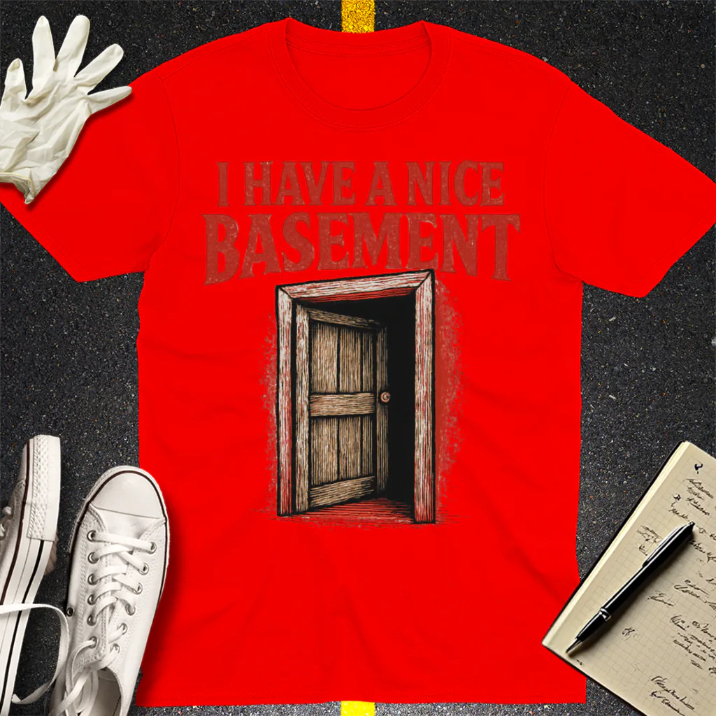 Nice Basement T-Shirt - Red