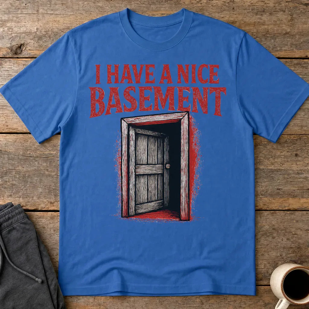 Nice Basement T-Shirt - Royal