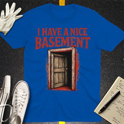 Nice Basement T-Shirt - Royal