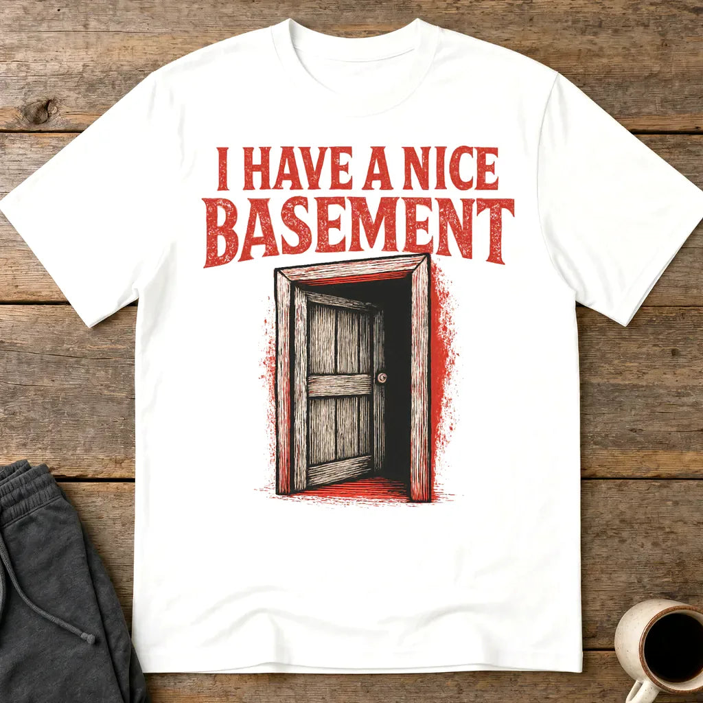 Nice Basement T-Shirt - White
