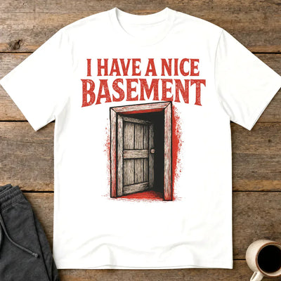 Nice Basement T-Shirt - White