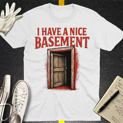 Nice Basement T-Shirt - White