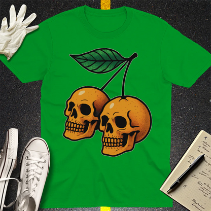 Deadly Sweet Cherries T-Shirt - Irish Green