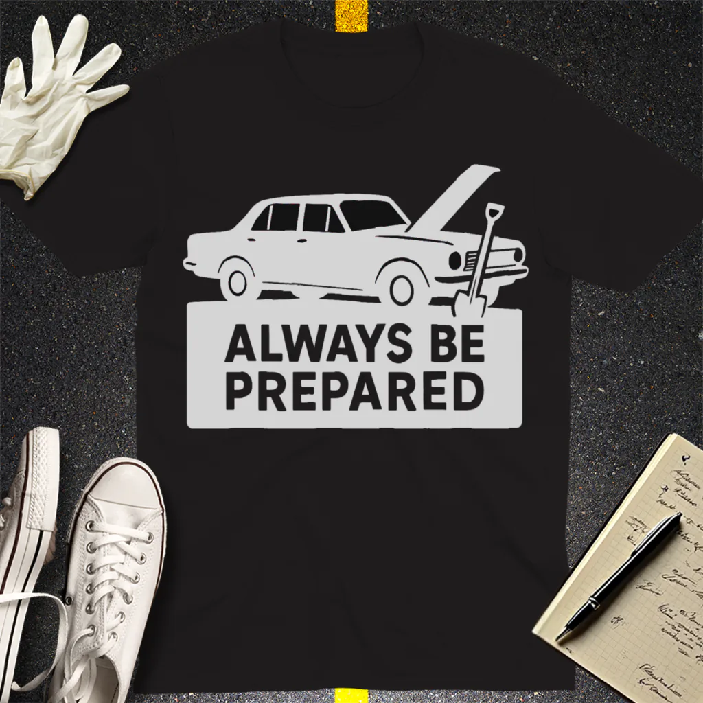 Always Be Prepared T-Shirt - Black