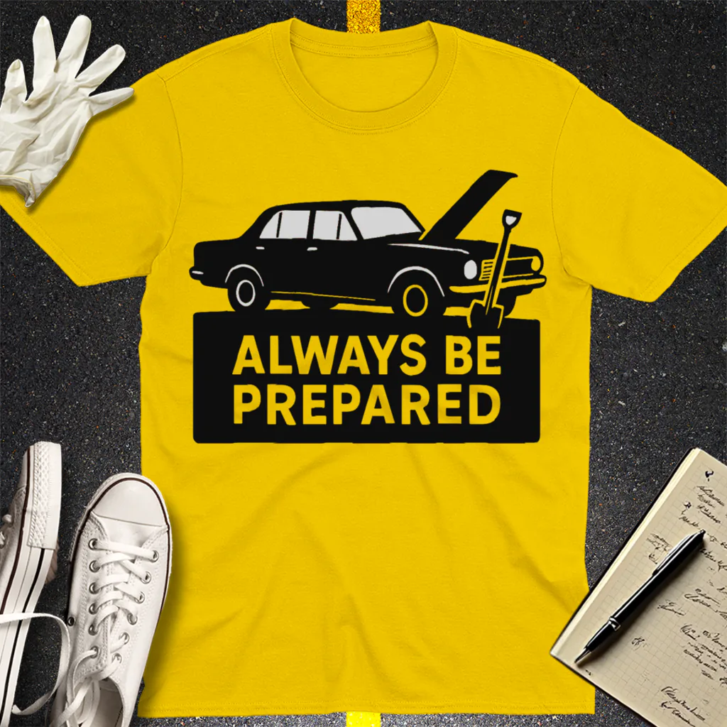 Always Be Prepared T-Shirt - Daisy