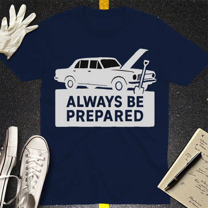 Always Be Prepared T-Shirt - Navy