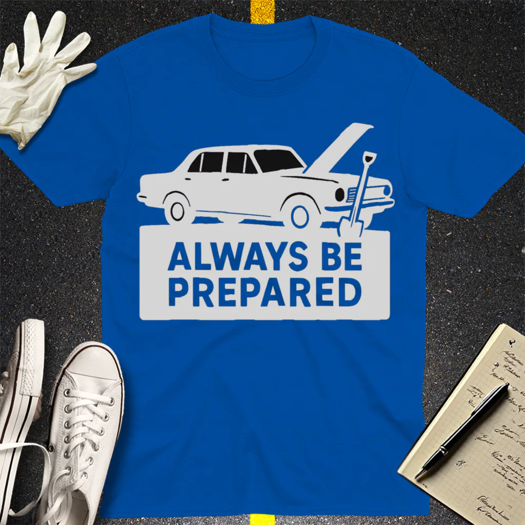 Always Be Prepared T-Shirt - Royal