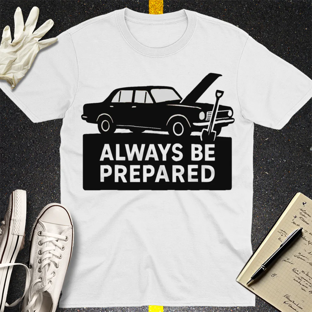 Always Be Prepared T-Shirt - White