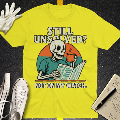 Not On My Watch T-Shirt - Cornsilk