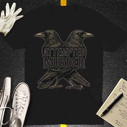 Attempted Murder T-Shirt - Black