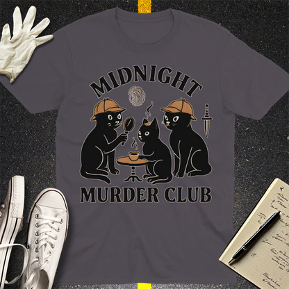 Midnight Murder Club T-Shirt - Charcoal