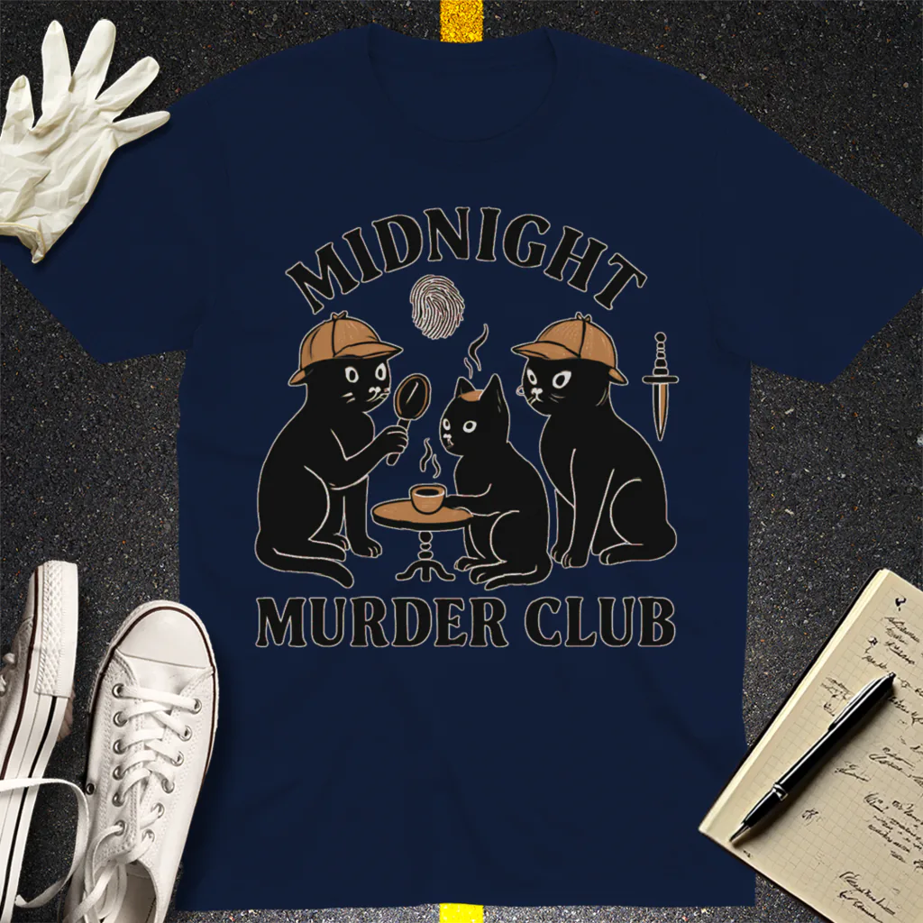 Midnight Murder Club T-Shirt - Navy