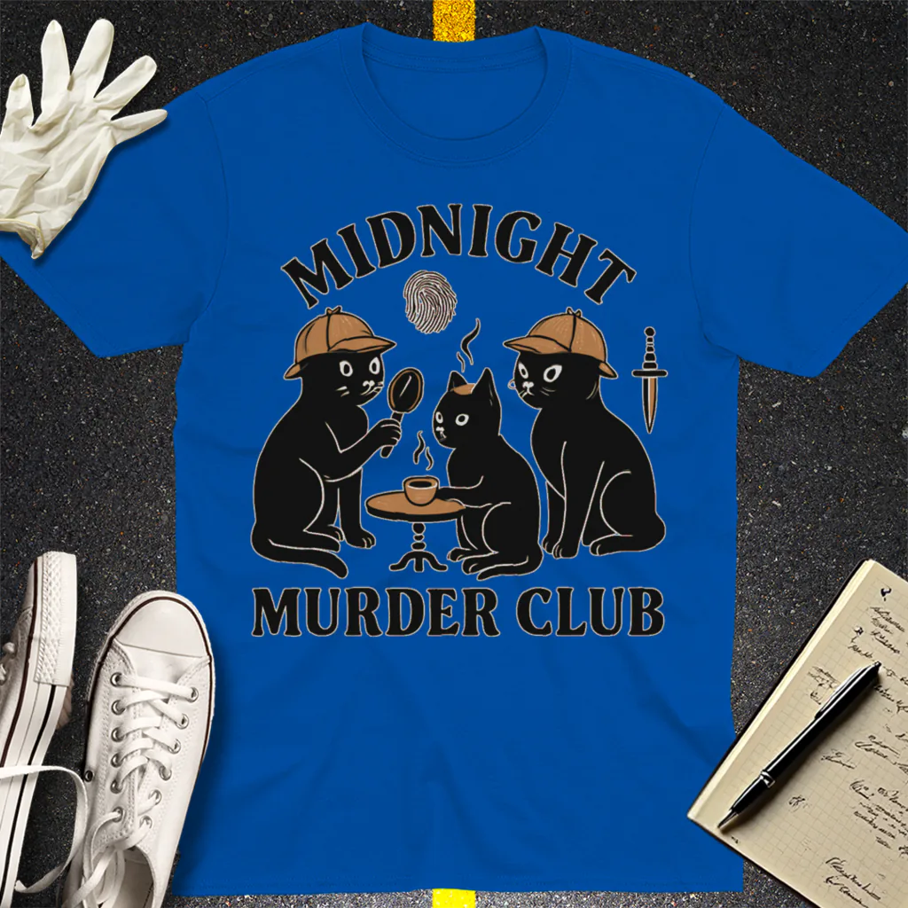 Midnight Murder Club T-Shirt - Royal