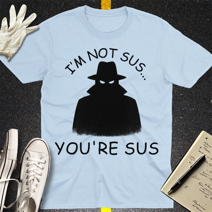 Mystery Shadow T-Shirt - Light Blue