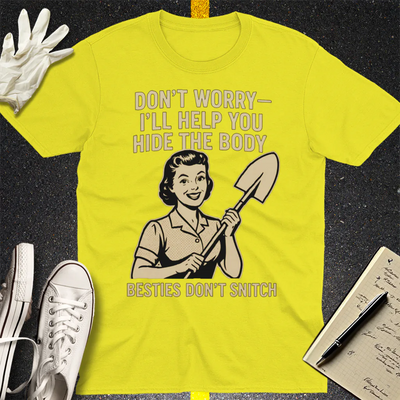 Bestie Loyalty Pact T-Shirt - Cornsilk