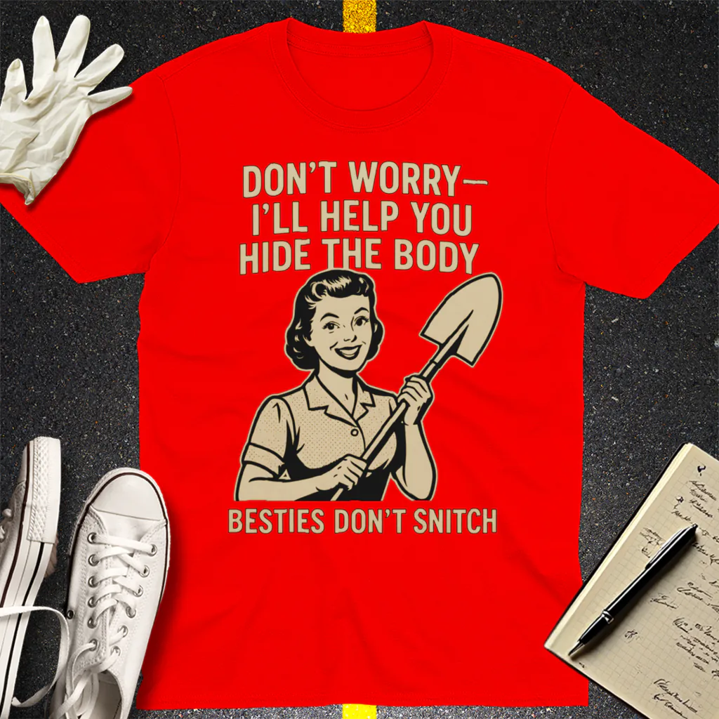 Bestie Loyalty Pact T-Shirt - Red