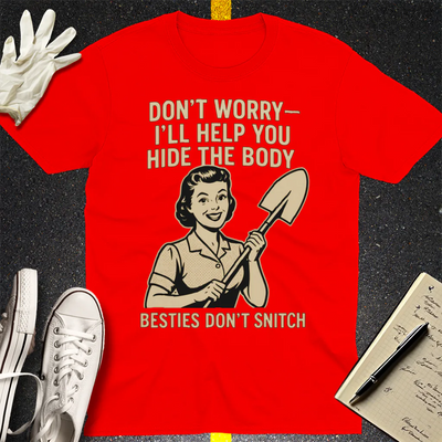Bestie Loyalty Pact T-Shirt - Red